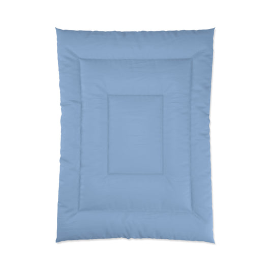 Design Comforter – stilvolle Tagesdecke mit weichem Griff - Dusty Blue - WOOVE