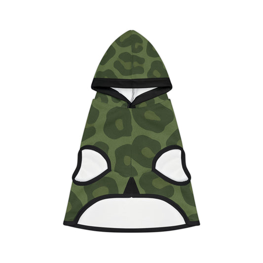 Cozy Pet Outfit Olive Leopard (XXS-2XL) - WOOVE