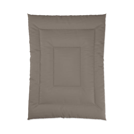 Design Comforter – stilvolle Tagesdecke mit weichem Griff - Taupe - WOOVE