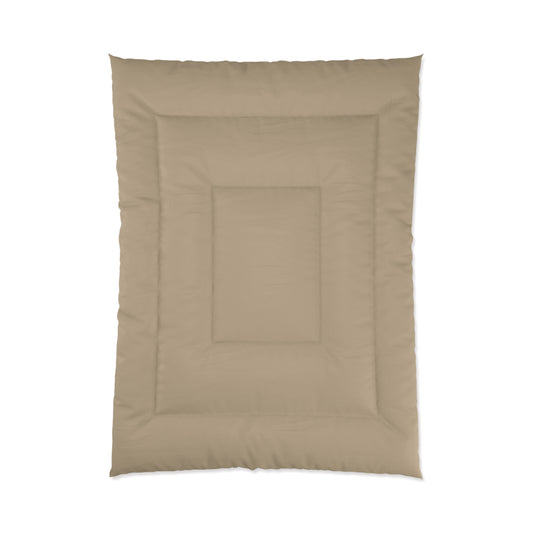 Design Comforter – stilvolle Tagesdecke mit weichem Griff - Light Beige - WOOVE