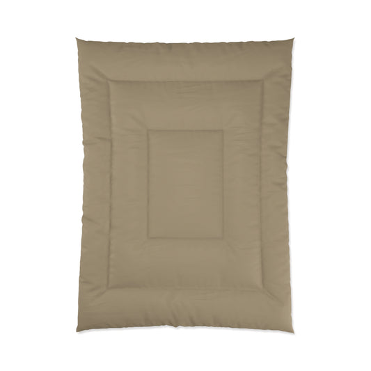 Design Comforter – stilvolle Tagesdecke mit weichem Griff - Beige - WOOVE