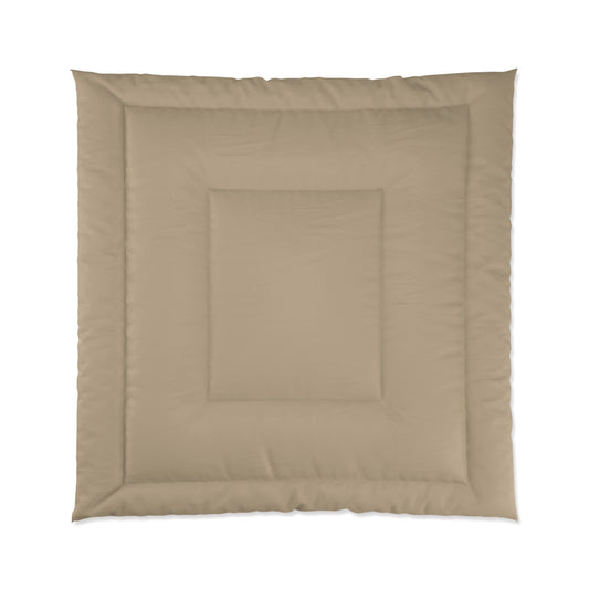 Design Comforter – stilvolle Tagesdecke mit weichem Griff - Light Beige - WOOVE