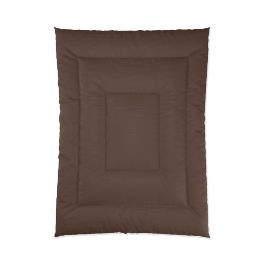 Design Comforter – stilvolle Tagesdecke mit weichem Griff - Chocolate - WOOVE