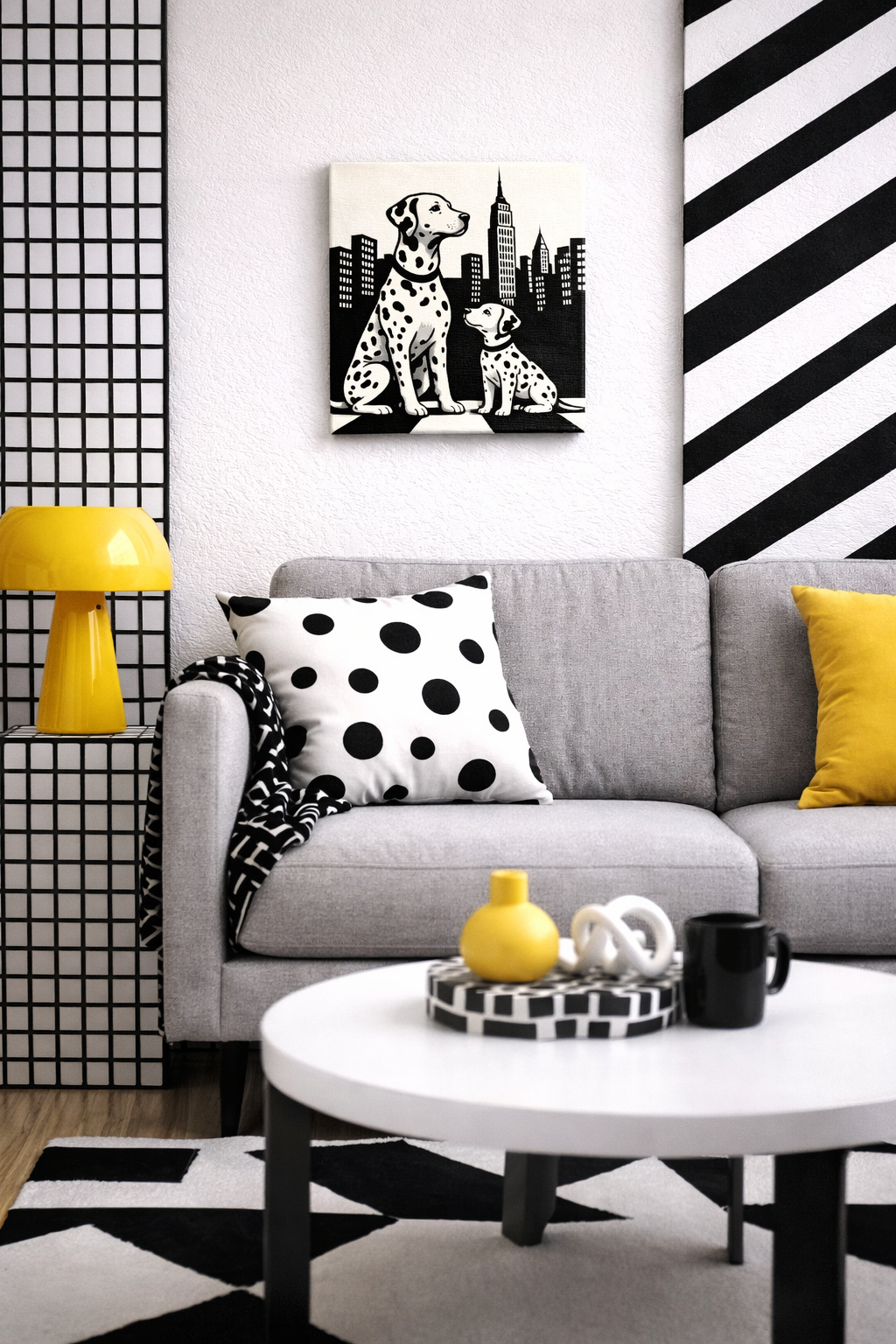 Dalmatian NYC 02 / Leinwandbild