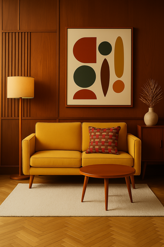 06 CHESTNUT BRICK Beige, Cognac, Weinrot l Kissenbezug - WOOVE