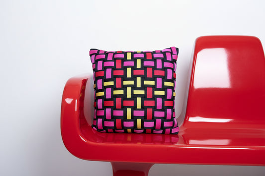 02 POP VOLTAGE Multicolor l Kissenbezug - WOOVE