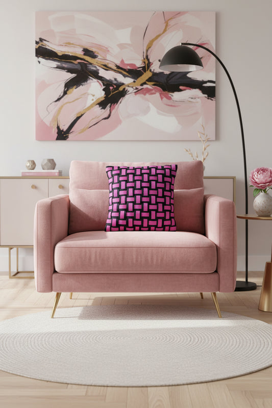 Roxy - Handgewebtes Design-Kissen