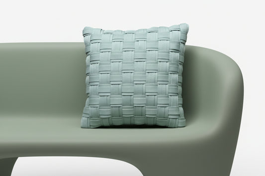 SILENT FJORD Eukalyptus l Kissenbezug - WOOVE