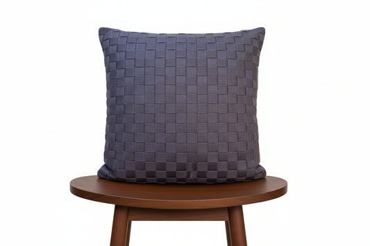 03 DEEP MOCHA Dunkelbraun l Kissenbezug - WOOVE