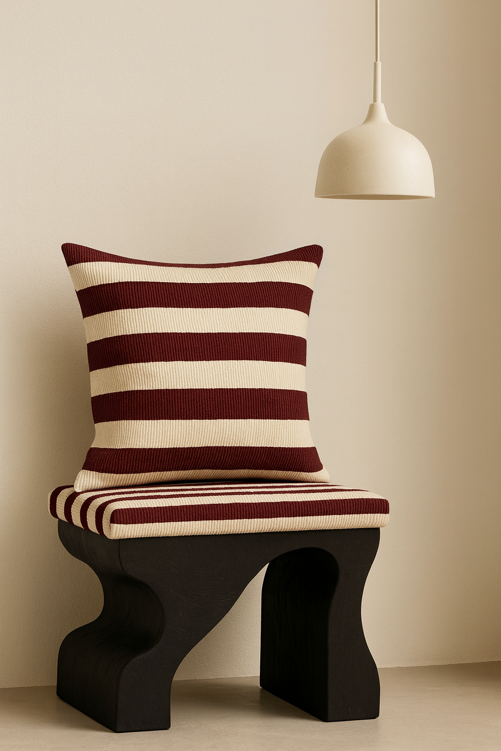 Mono Line 8 / Print-Kissenbezug - WOOVE