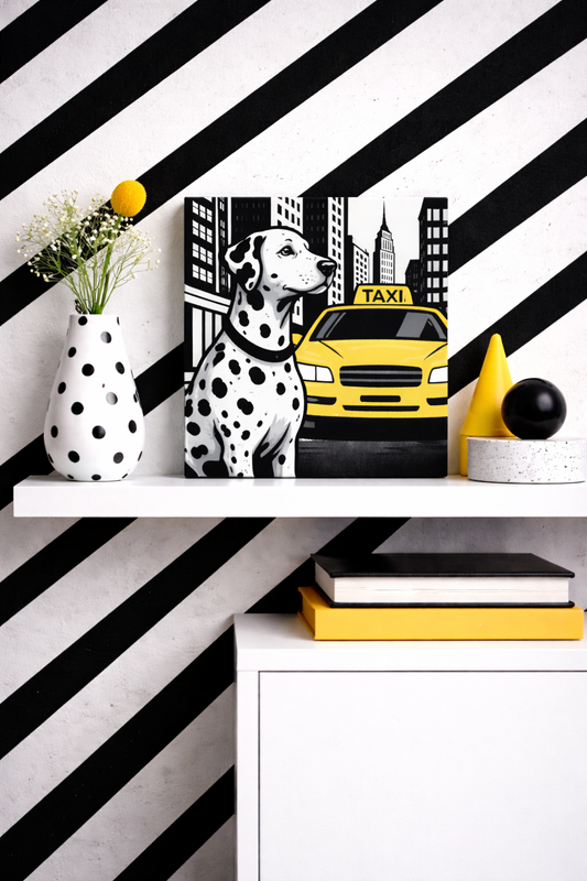 Dalmatian NYC 03 / Leinwandbild