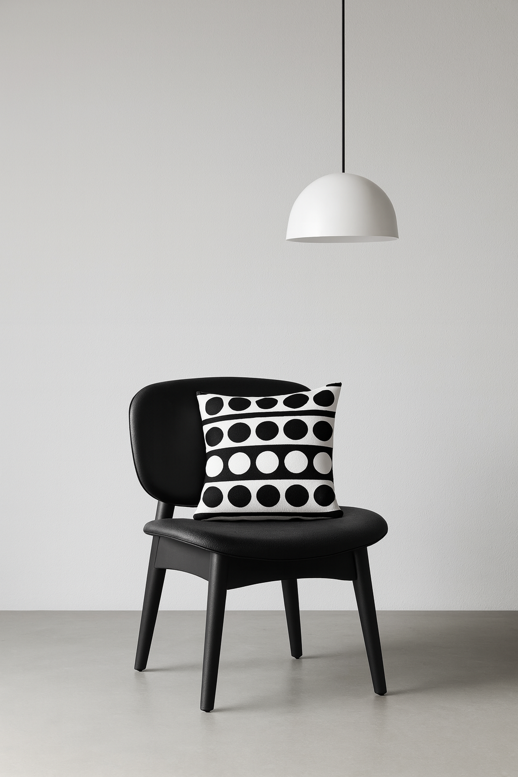 Black & White 2 / Print-Kissenbezug - WOOVE