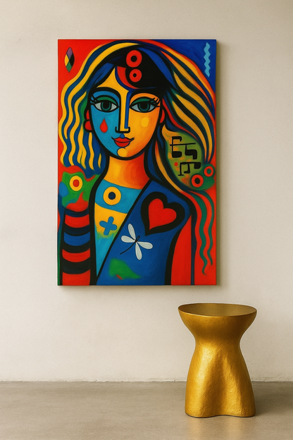 Aurora / Leinwandbild - WOOVE