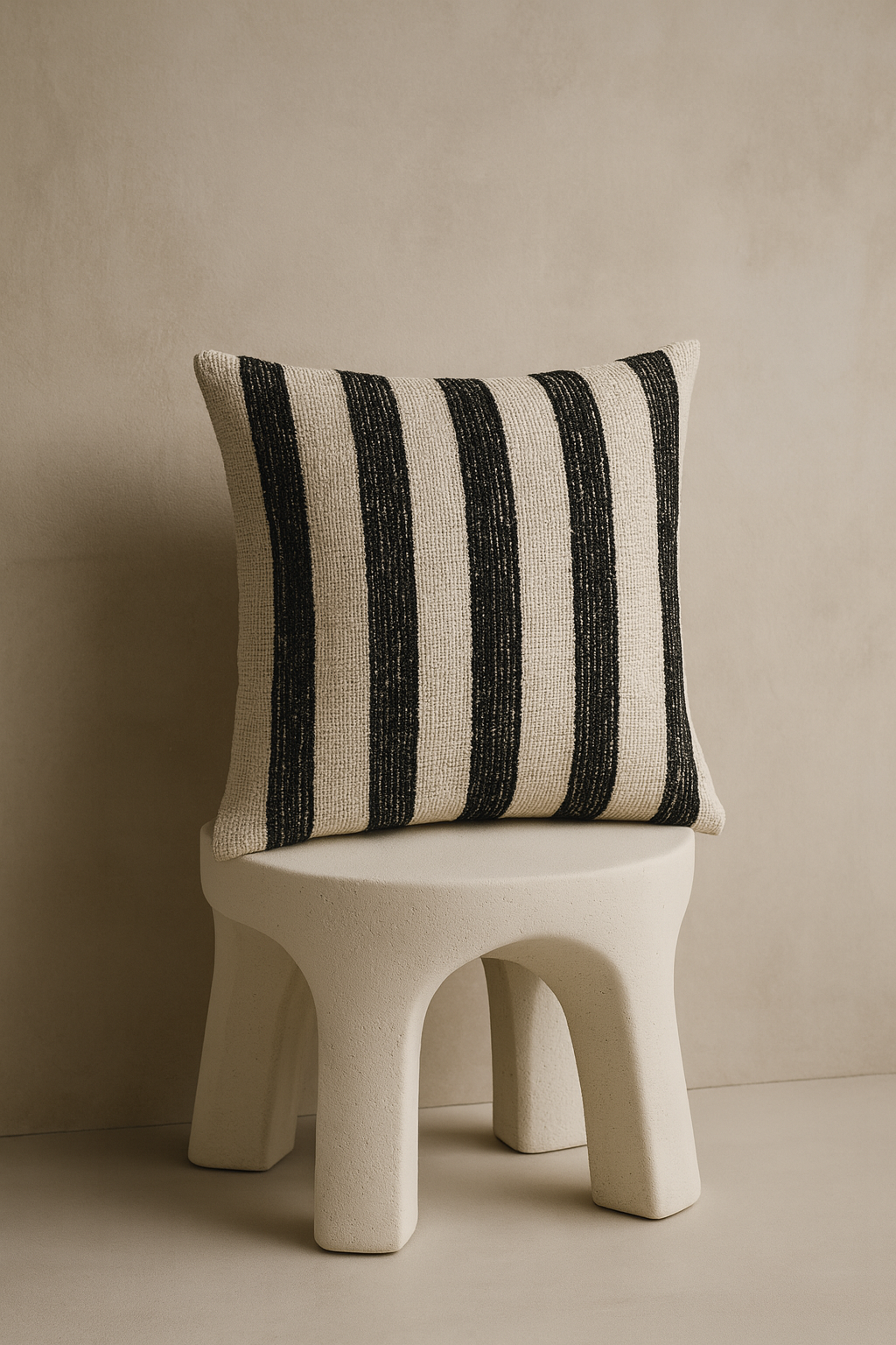 Mono Line 2 / Print-Kissenbezug - WOOVE