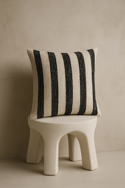 Mono Line 2 / Print-Kissenbezug - WOOVE