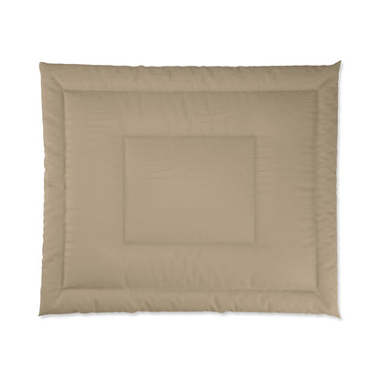 Design Comforter – stilvolle Tagesdecke mit weichem Griff - Light Beige - WOOVE