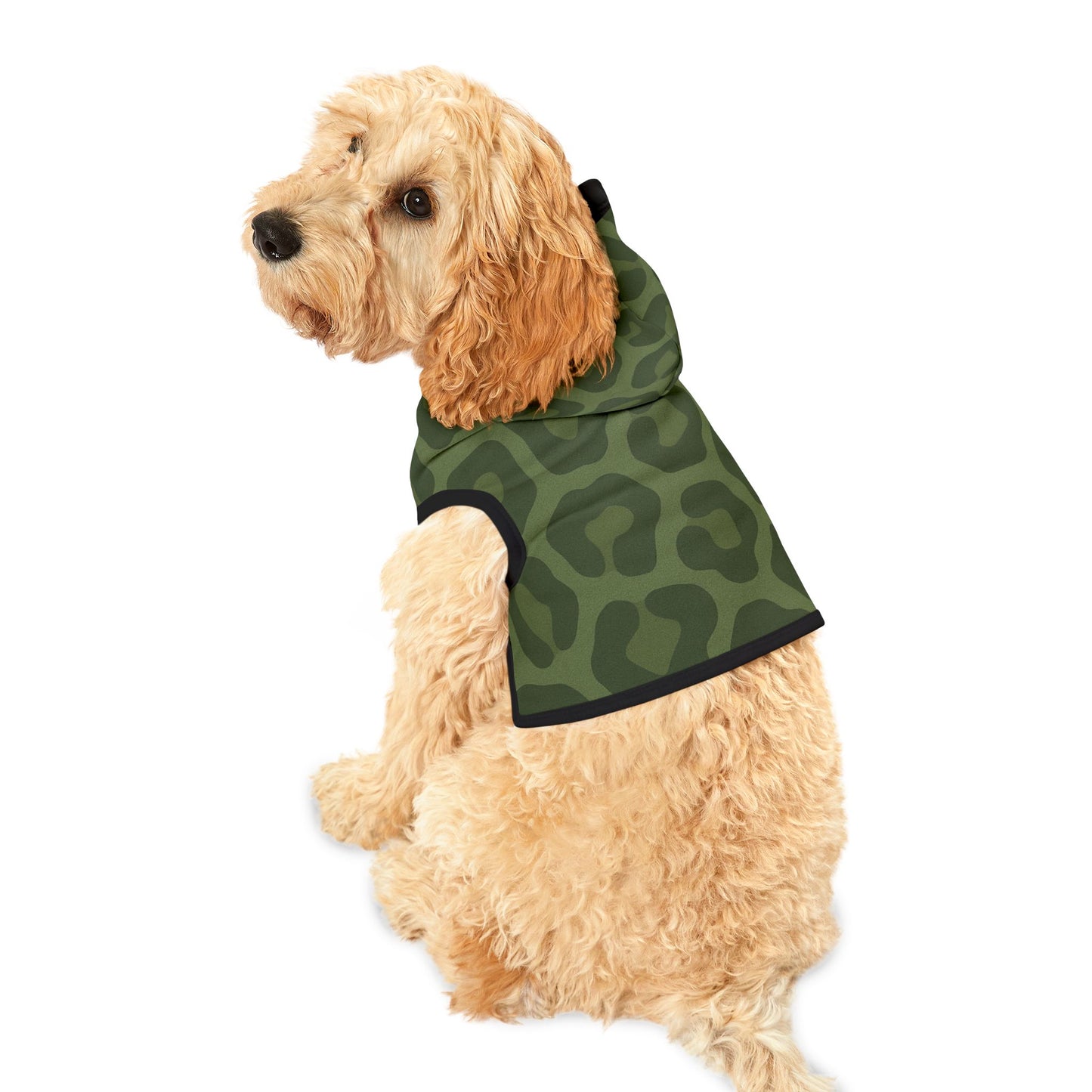 Cozy Pet Outfit Olive Leopard (XXS-2XL) - WOOVE