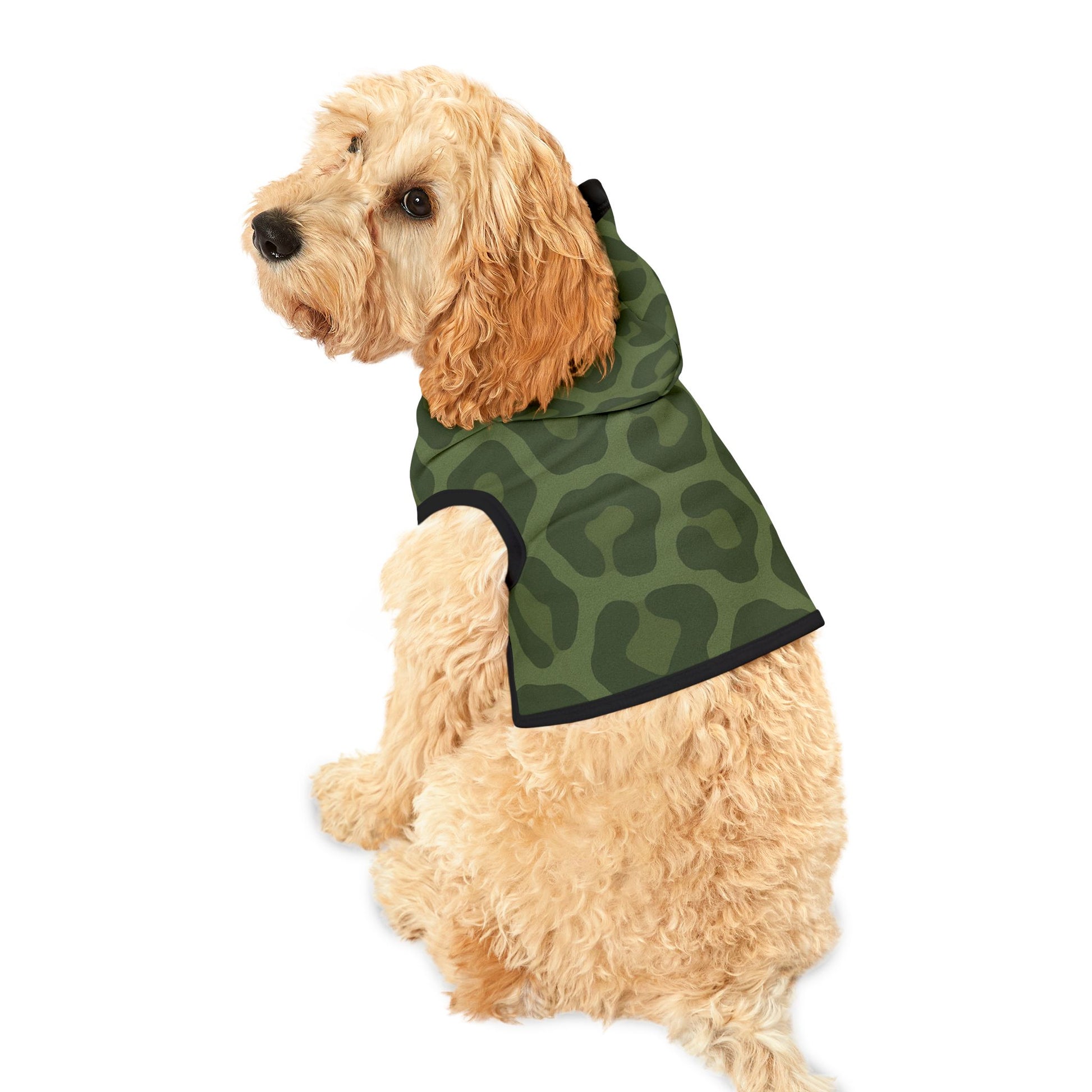 Cozy Pet Outfit Olive Leopard (XXS-2XL) - WOOVE