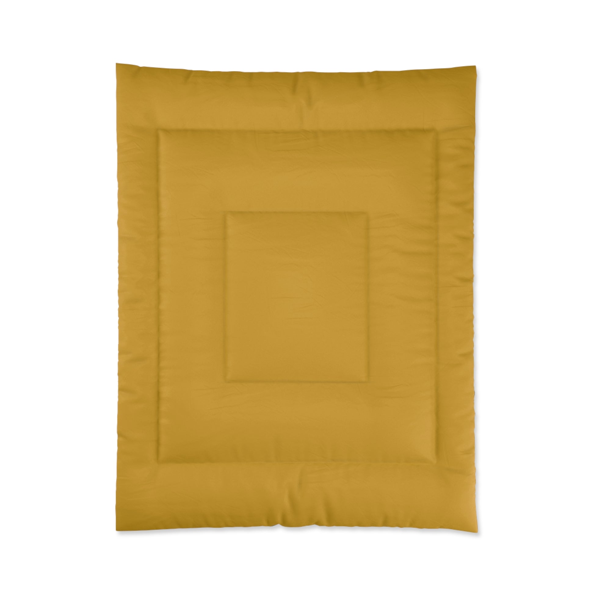 Design Comforter – stilvolle Tagesdecke mit weichem Griff - Mustard Yellow - WOOVE