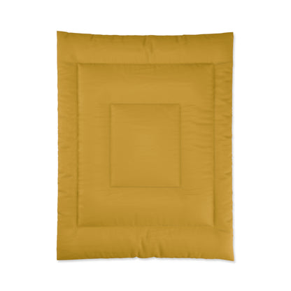 Design Comforter – stilvolle Tagesdecke mit weichem Griff - Mustard Yellow - WOOVE