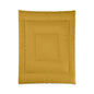 Design Comforter – stilvolle Tagesdecke mit weichem Griff - Mustard Yellow - WOOVE