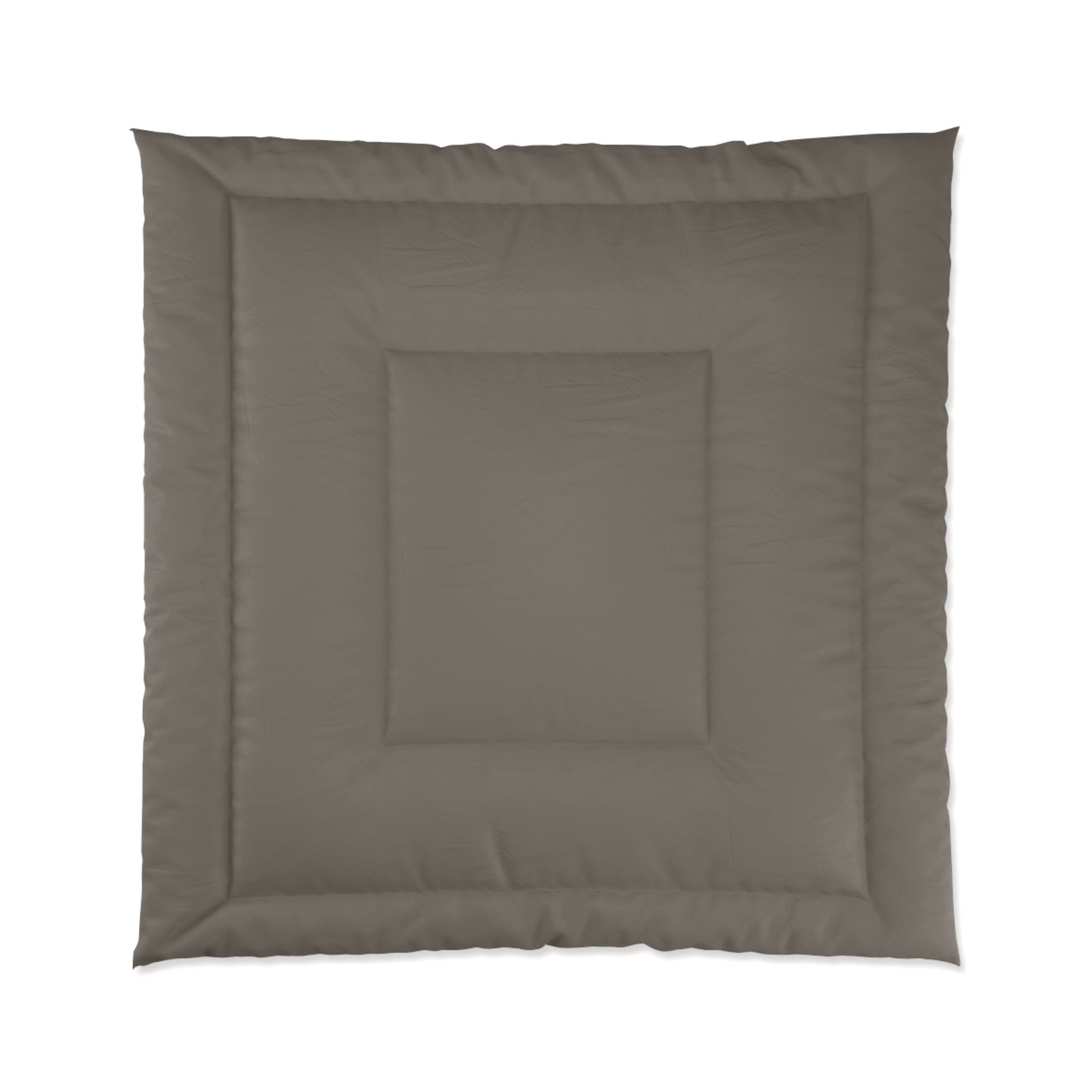 Design Comforter – stilvolle Tagesdecke mit weichem Griff - Dark Taupe - WOOVE