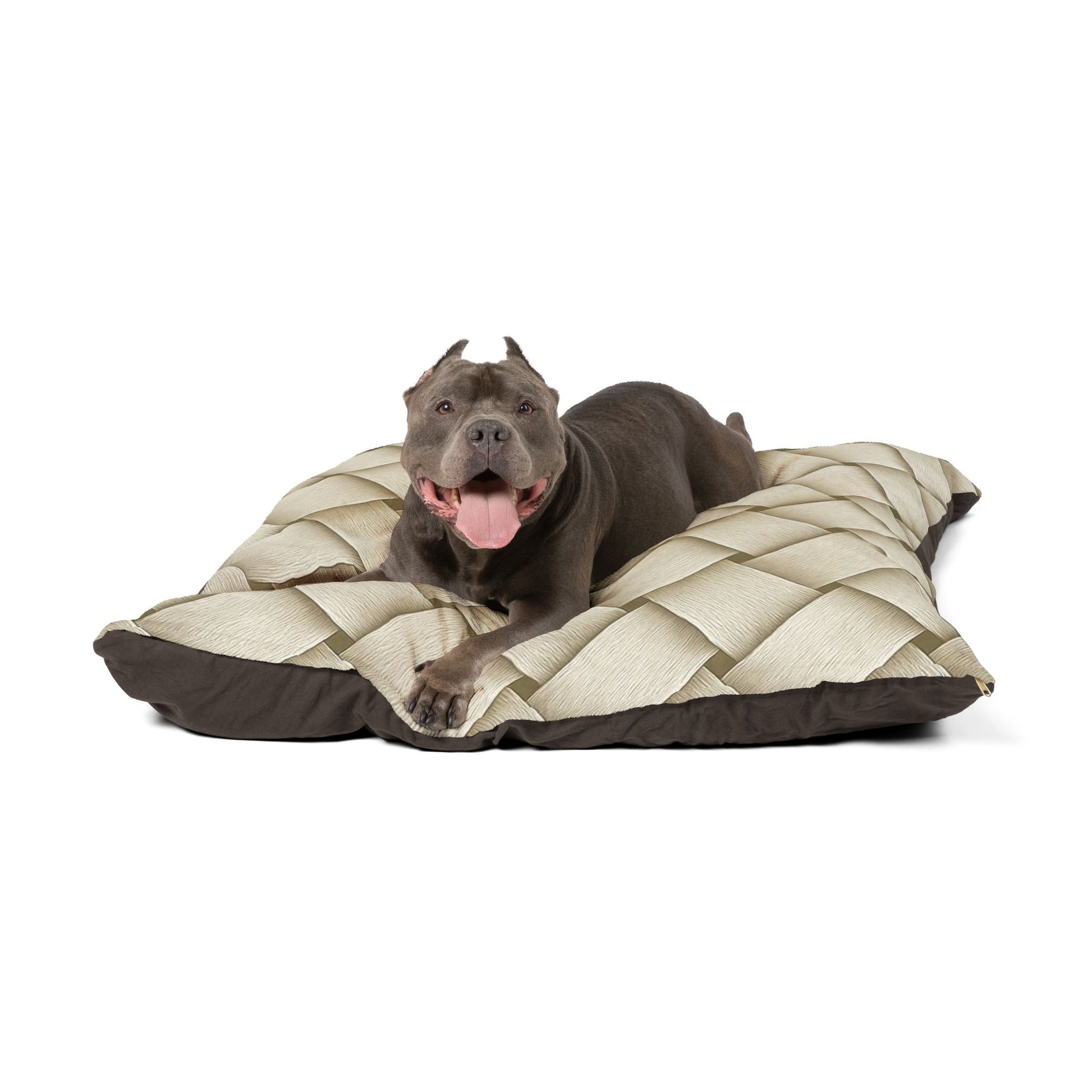 Cozy Pet Bed - Heimtierbett - Brainded Pattern Ecru (S/M/L) - WOOVE