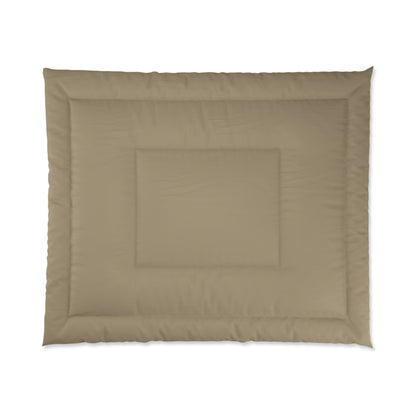Design Comforter – stilvolle Tagesdecke mit weichem Griff - Beige - WOOVE