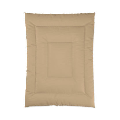 Design Comforter – stilvolle Tagesdecke mit weichem Griff - Cappuccino - WOOVE