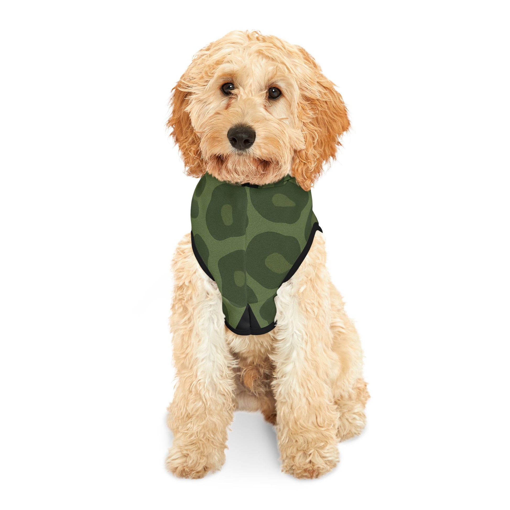 Cozy Pet Outfit Olive Leopard (XXS-2XL) - WOOVE