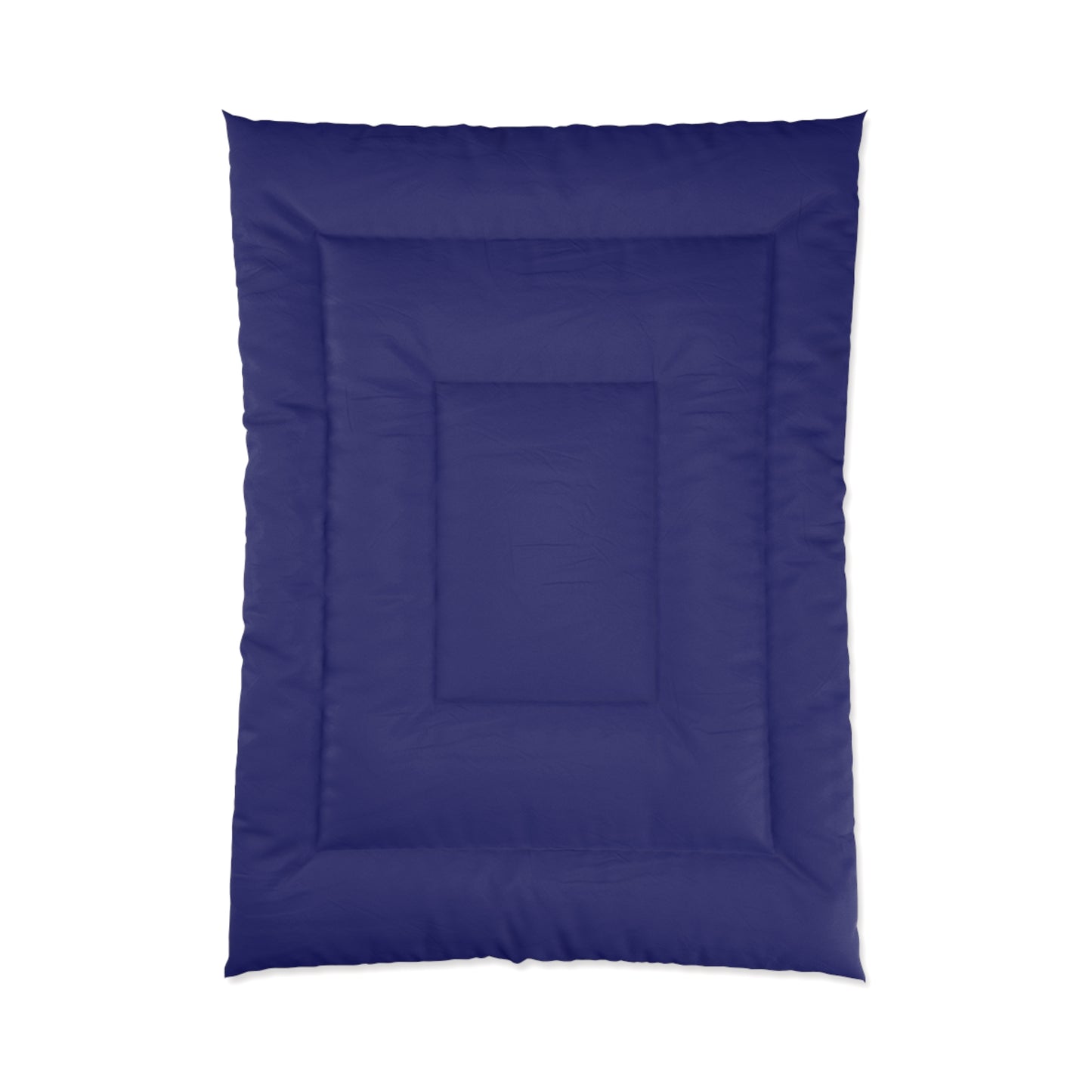 Design Comforter – stilvolle Tagesdecke mit weichem Griff - Midnight Blue - WOOVE