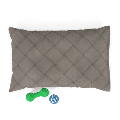 Cozy Pet Bed - Heimtierbett  Brainded Pattern Taupe (S/M/L) - WOOVE