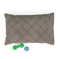 Cozy Pet Bed - Heimtierbett  Brainded Pattern Taupe (S/M/L) - WOOVE
