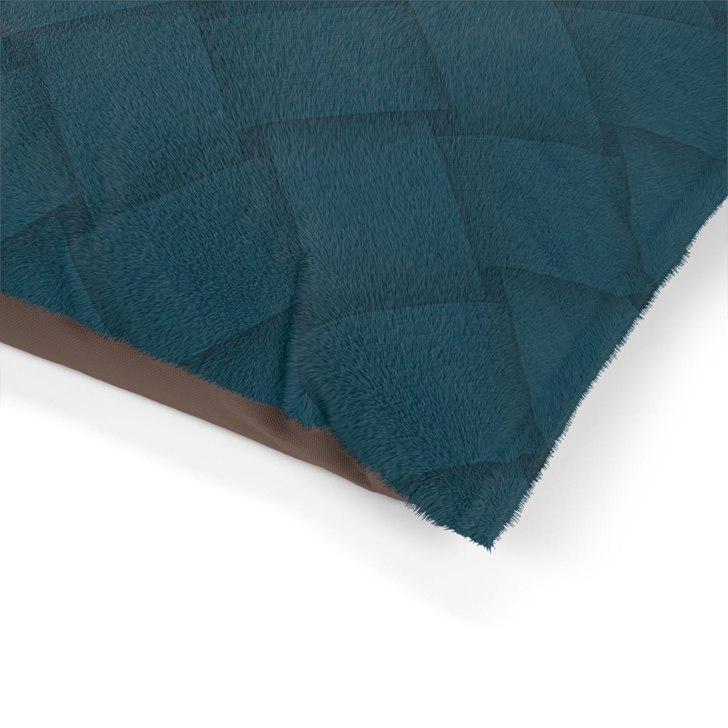 Cozy Pet Bed - Heimtierbett Brainded Pattern Petrol (S/M/L) - WOOVE