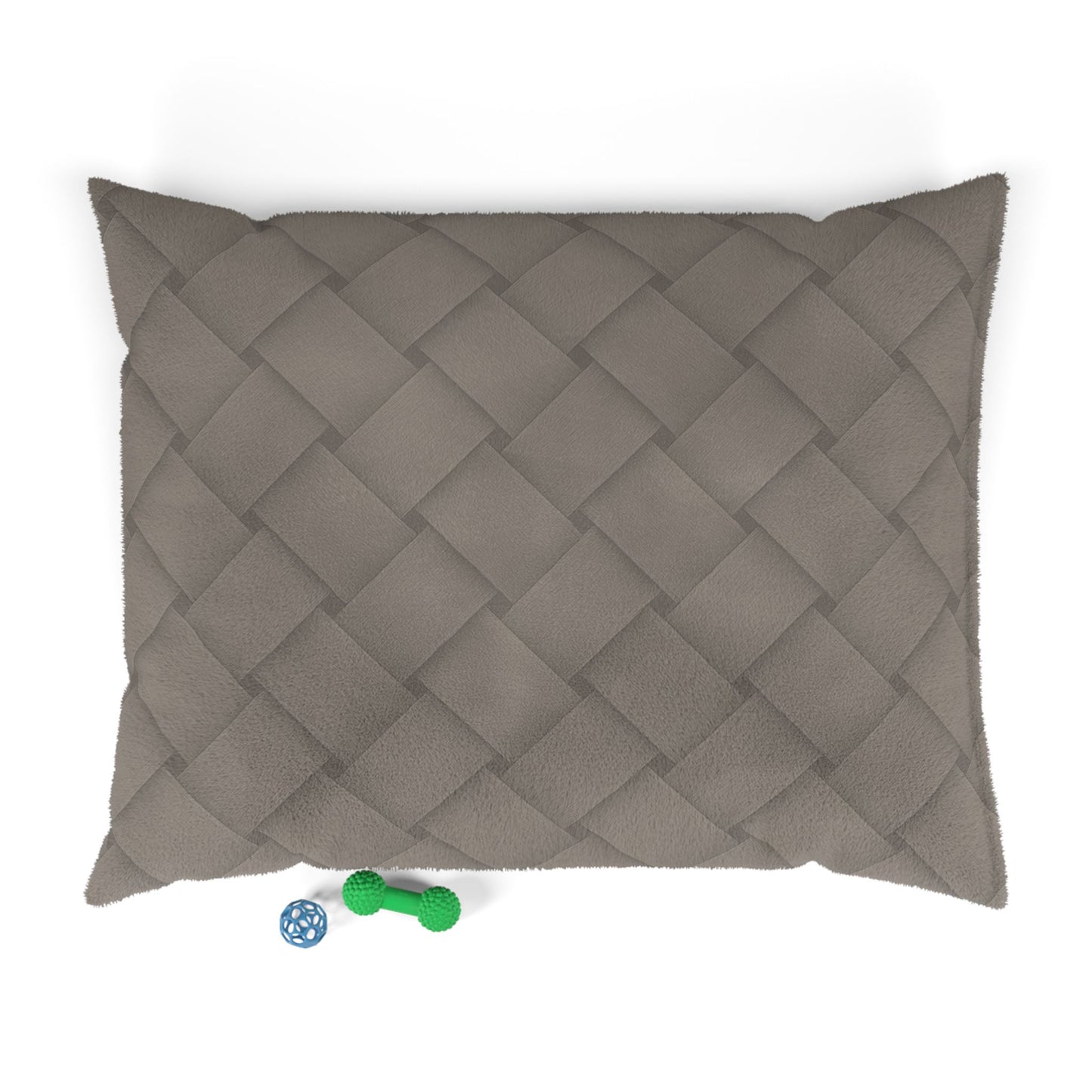 Cozy Pet Bed - Heimtierbett  Brainded Pattern Taupe (S/M/L) - WOOVE