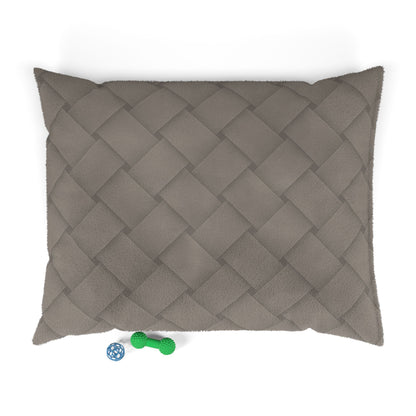 Cozy Pet Bed - Heimtierbett  Brainded Pattern Taupe (S/M/L) - WOOVE