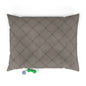 Cozy Pet Bed - Heimtierbett  Brainded Pattern Taupe (S/M/L) - WOOVE