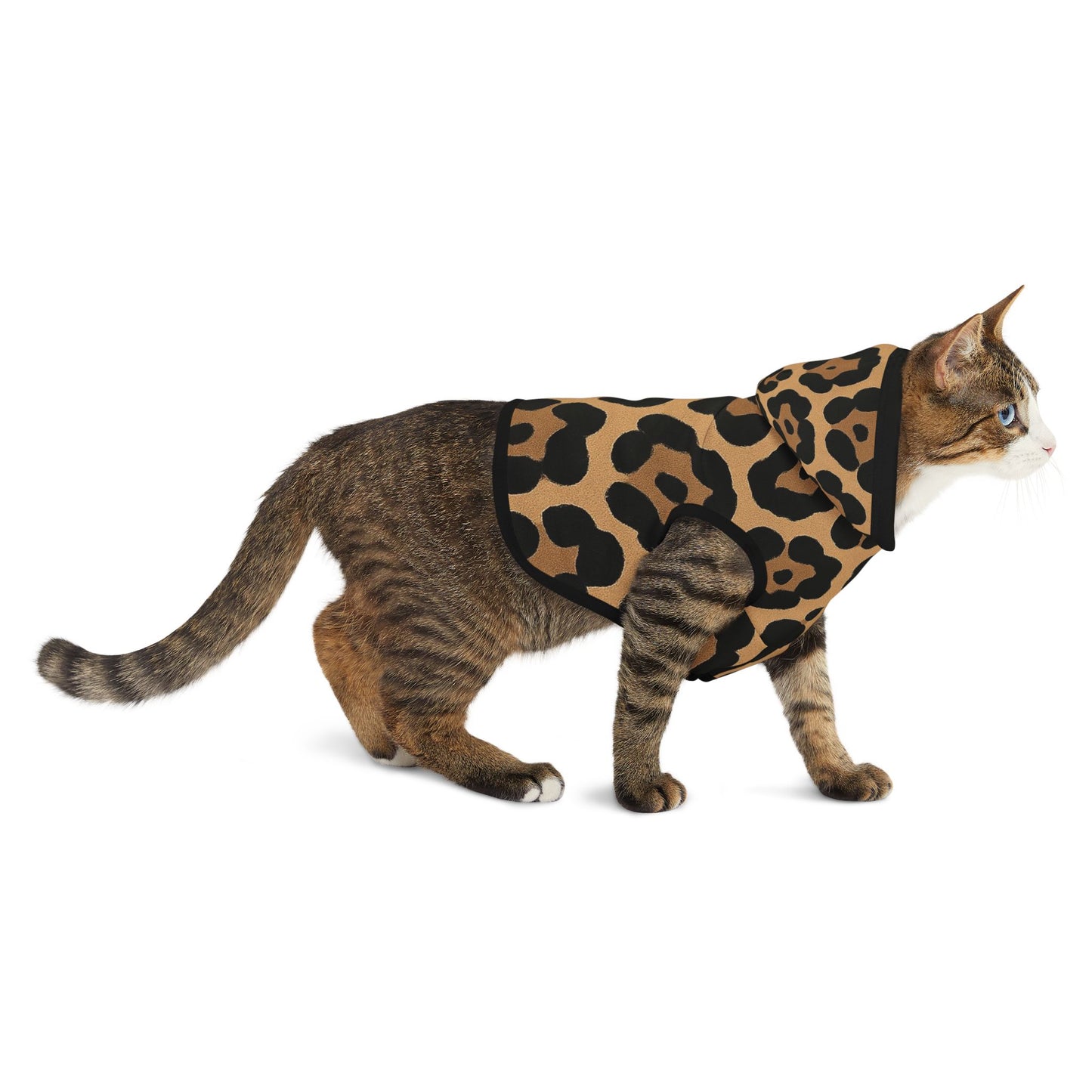 Cozy Pet Outfit Ozelot Print Braun (XXS-2XL) - WOOVE