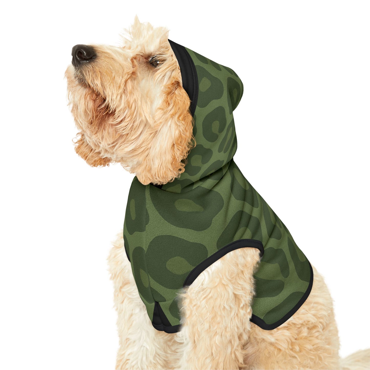 Cozy Pet Outfit Olive Leopard (XXS-2XL) - WOOVE