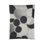 Design Comforter – stilvolle Tagesdecke mit weichem Griff - Silver Dots - WOOVE