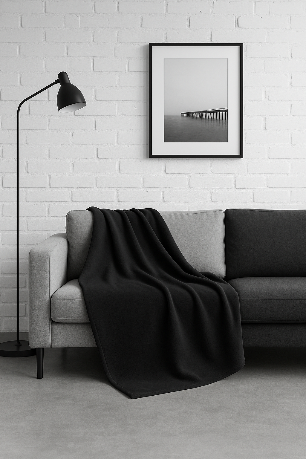 NOA.HOME. Sherpa Decke Anthrazit - WOOVE