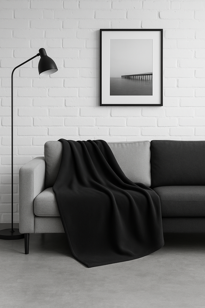 NOA.HOME. Sherpa Decke Anthrazit - WOOVE