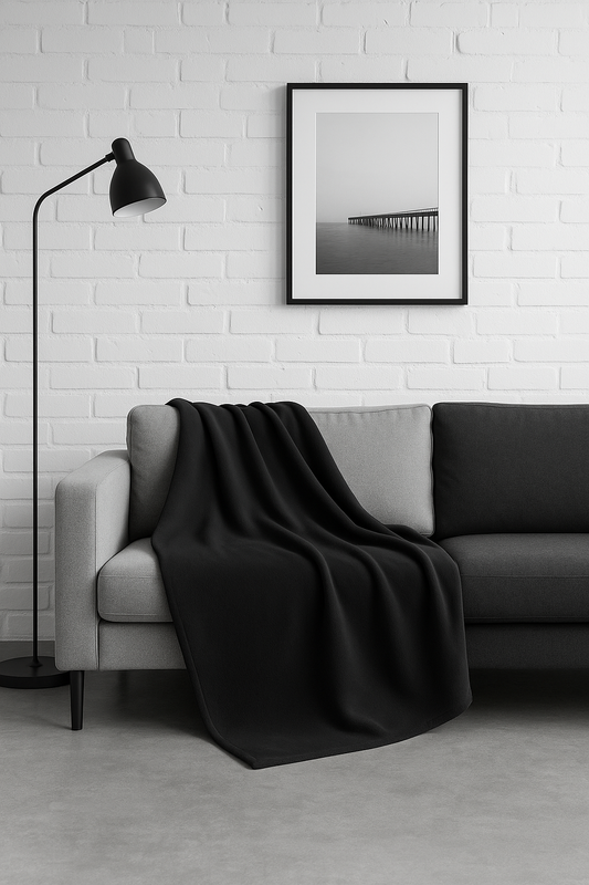 NOA.HOME. Sherpa Decke Anthrazit - WOOVE