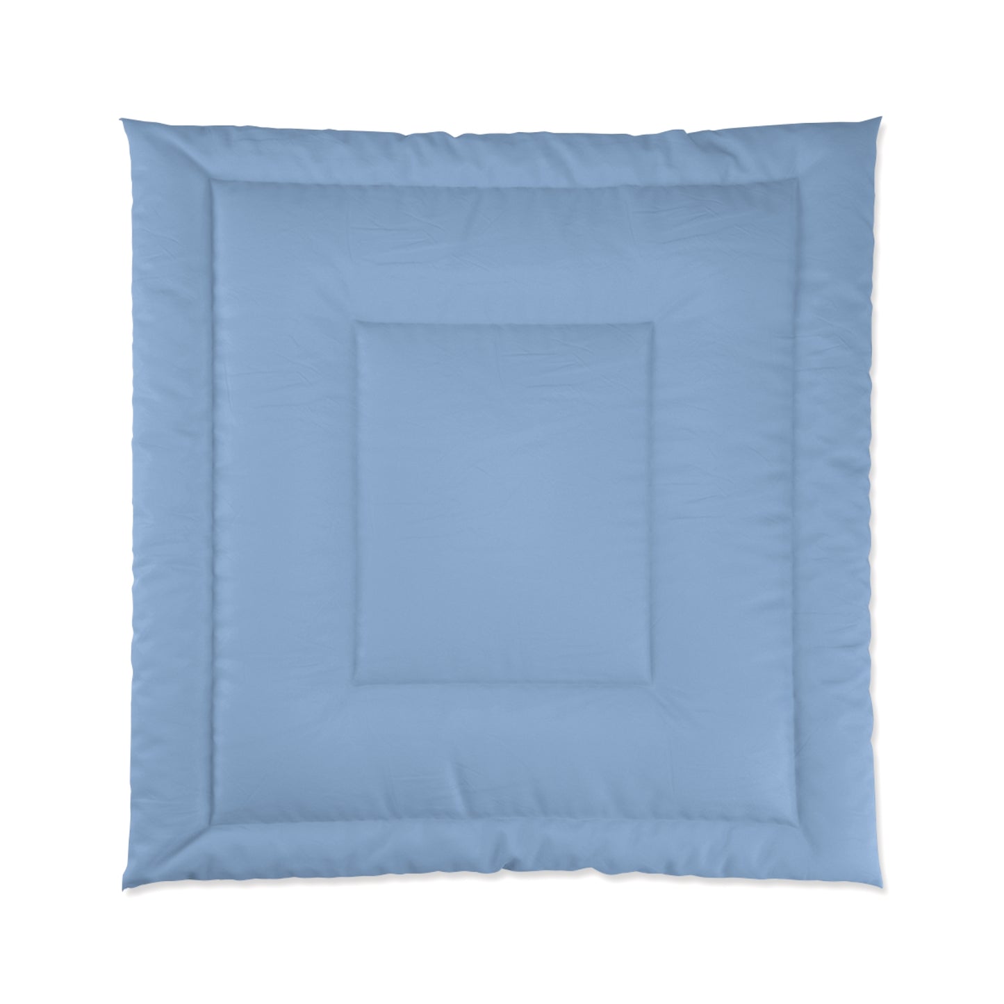 Design Comforter – stilvolle Tagesdecke mit weichem Griff - Dusty Blue - WOOVE