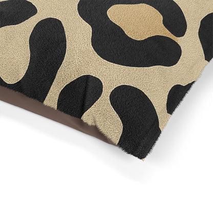Cozy Pet Bed - Heimtierbett Beige Leopard (S/M/L) - WOOVE