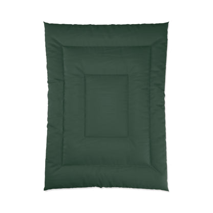 Design Comforter – stilvolle Tagesdecke mit weichem Griff - Forest Green - WOOVE