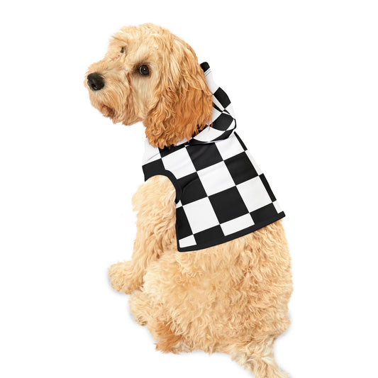 Cozy Pet Outfit Chess Black & White (XXS-2XL) - WOOVE