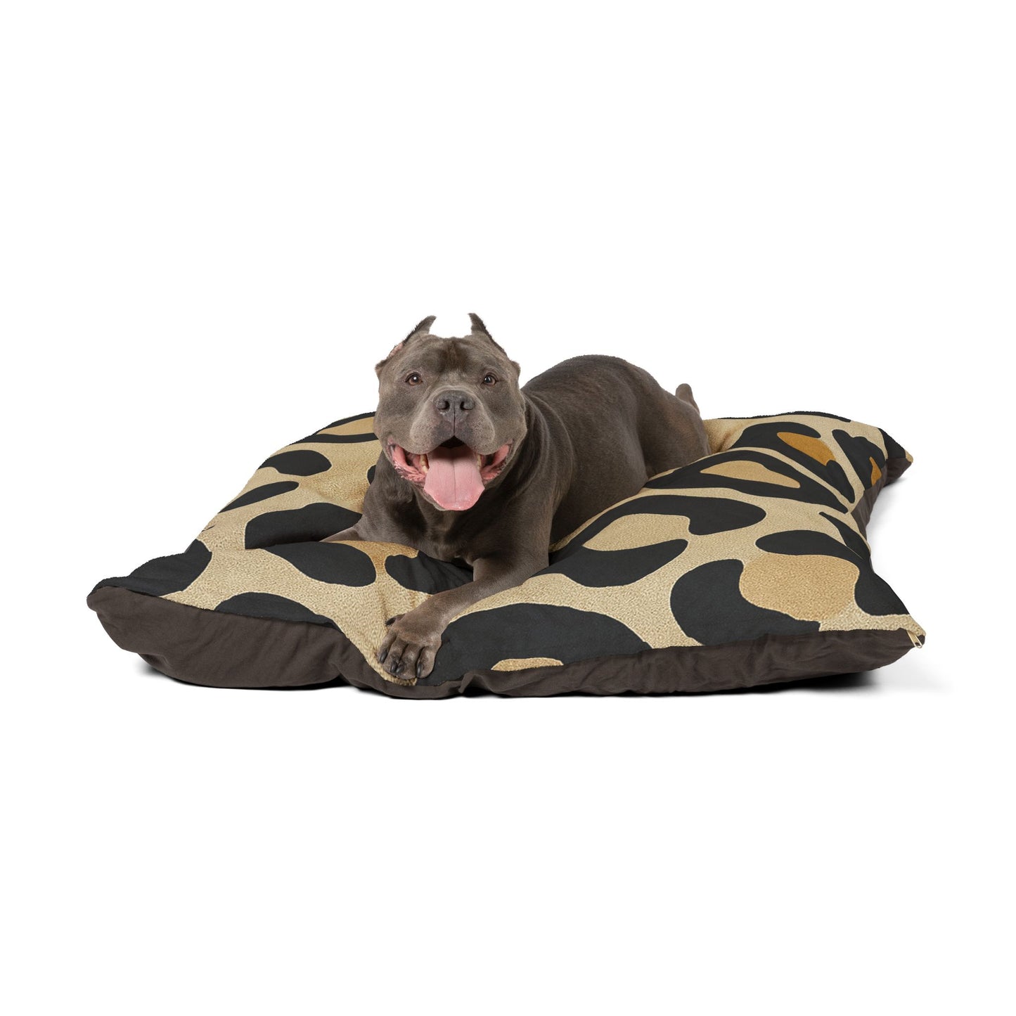 Cozy Pet Bed - Heimtierbett Beige Leopard (S/M/L) - WOOVE