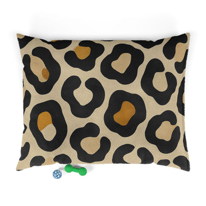 Cozy Pet Bed - Heimtierbett Beige Leopard (S/M/L) - WOOVE