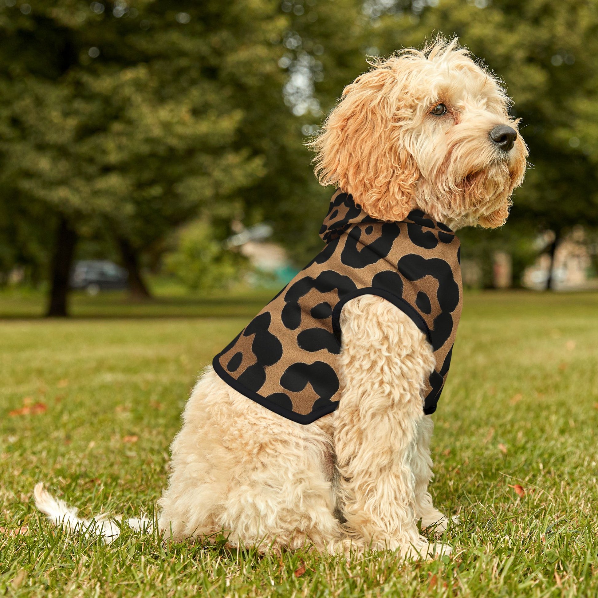 Cozy Pet Outfit Ozelot Print Braun (XXS-2XL) - WOOVE